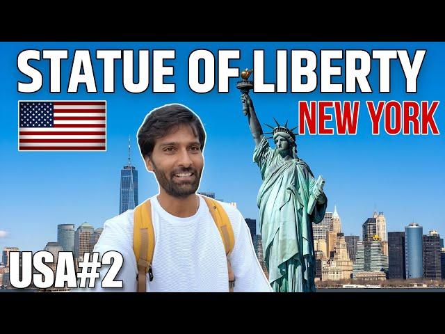 I VISITED STATUE OF LIBERTY IN World's Most Popular NEW YORK CITY USA