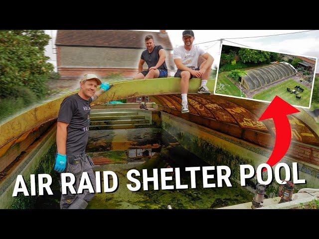 AIR RAID SHELTER POOL PROJECT! 