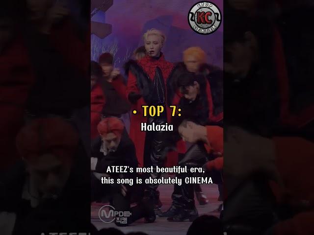 MY TOP 10 FAV ATEEZ TITLE TRACK #ateez #bouncy #halazia #kqent #kpop #atiny