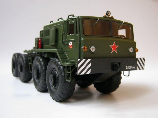 Собранная модель МАЗ-537 "Ураган" SSM 1:43