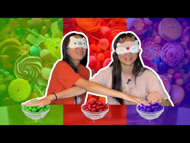 What Color Candy are We Eating? | Janet and Kate