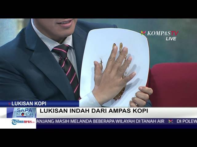 Cara Melukis dengan Ampas Kopi