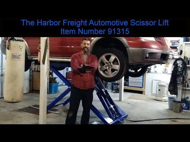 The Harbor Freight Automotive Scissor Lift # 91315