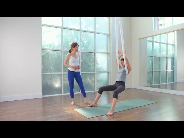 Aerial Yoga Stretch | 30-Minute Aerial Yoga