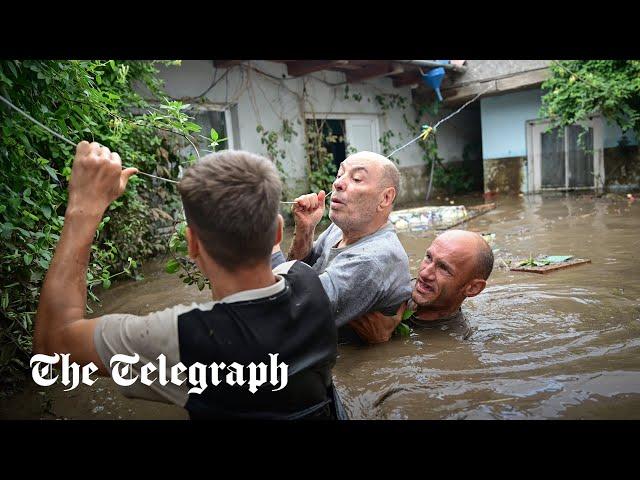 Storm Boris devastates Central Europe with at least half a dozen people dead