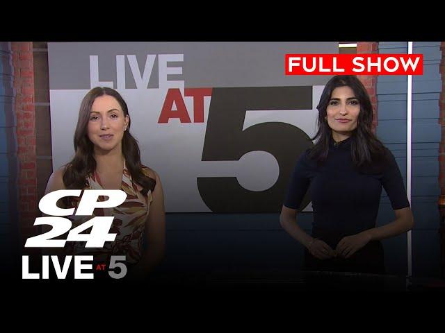 Mississauga crash involving garbage truck kills woman | CP24 Live at Five for Sept. 26, 2024