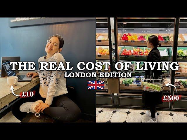 WHAT I SPEND IN A MONTH + what I save! | The REAL Cost Of Living in London | 2023 EDITION