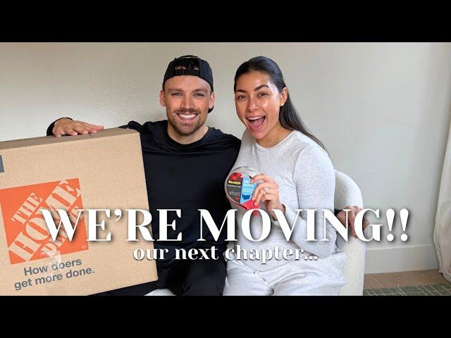 WE ARE MOVING OUT OF TEXAS... | Moving Vlog Part 1