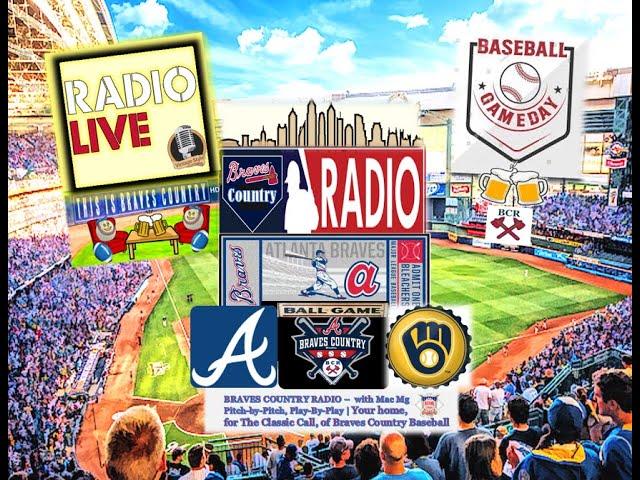 Atlanta Braves vs MIL Brewers MLB LIVE Stream | Braves Country Baseball Play-By-Play & Watch Party