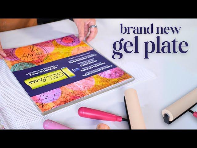 Breaking In A Brand New Gel Plate - How to