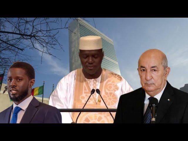 Très bonne nouvelle frappe de l'armée, discours Abdoulaye Diop, Diomaye Faye