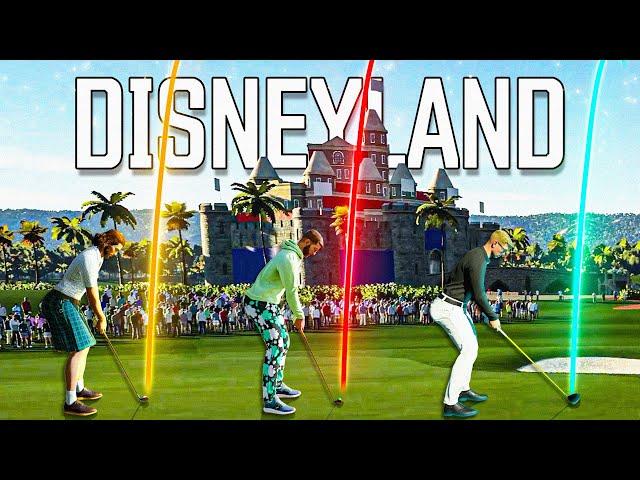 We Played a Round at Disneyland! | PGA GOLF With F.A.S.T Squad