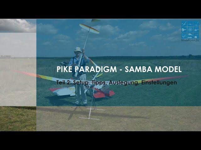 TEIL 2 PIKE-PARADIGM GPS SAMBA-MODEL SETUP 2 Testbericht