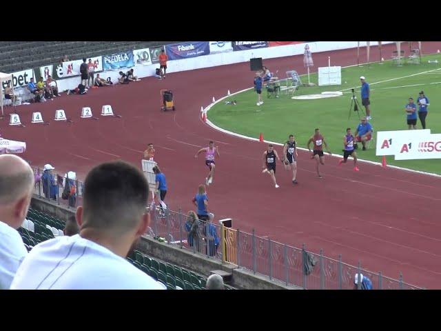 100m Men, Heat 3, International Meeting Nikola Valchanov, Gabrovo 2024