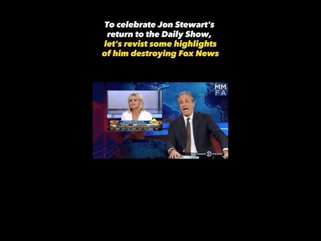 Jon Stewart DESTROYING Fox News