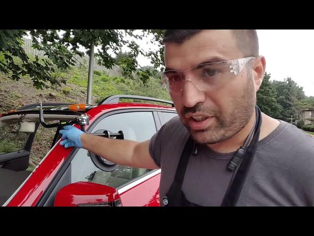 Lil Buddy Auto Glass Tool.   How to set it up . NJ New Auto Glass
