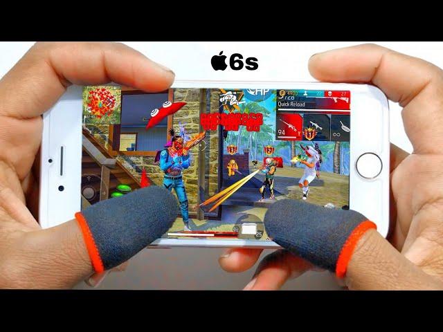 Iphone 6 Br rank Free Fire full ultra max settings Handcam gameplay test 2gb in 2025