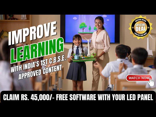 Improve Learning with C.B.S.E. Approved - NEP Compatible Digital Content | Free Software for School