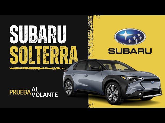 Subaru Solterra 2023 potencia eléctrica  y aventuras todoterreno  / SuperMotor.Online