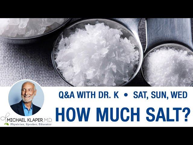 Salt - How Much Should We Have In A Day?