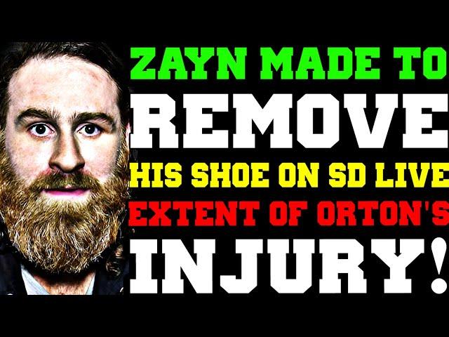 WWE News! How Bad Is Randy Orton’s INJURY Why Sami Zayn Was Made To REMOVE His SHOE! New SD Format!