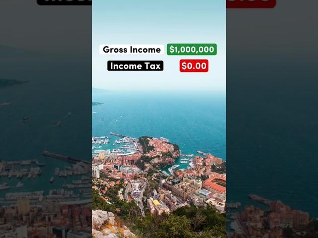 Living on $1 Million After Taxes in Monaco #monaco #taxes #democrat #republican #salary