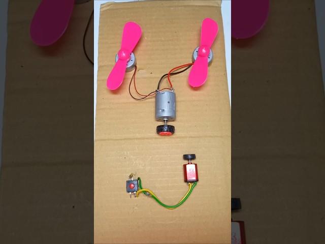 Electricity Generate Using Mini DC Motor ° DC Motor #dcmotor #tech #shorts