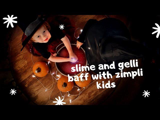 Sensory Playtime with Zimpli Kids Slime and Gelli Baff