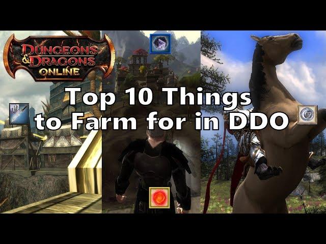 Top 10 Things to Farm for in DDO