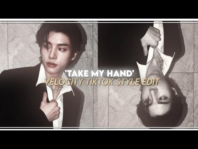 "Take my hand" Velocity Tiktok Style Edit Preset - ALIGHT MOTION