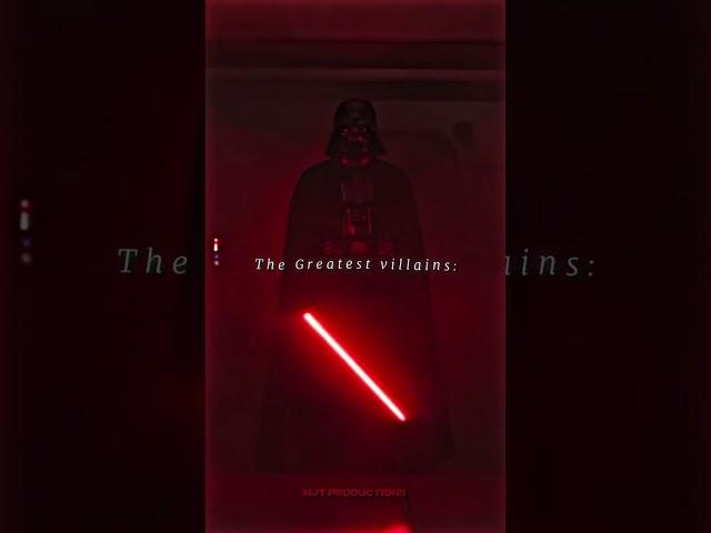 The Greatest Villains | #villain #edit