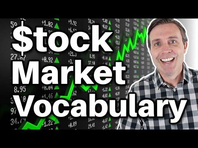 Super Useful Stock Market Vocabulary | Words & Phrases You Need to Know