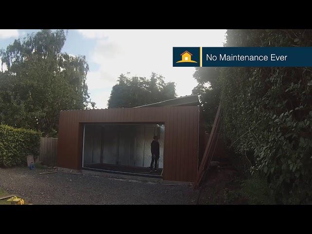 Garden Room Construction | Timelapse by Steeltech Sheds