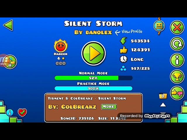 Silent storm by Donolex 100% geometry dash