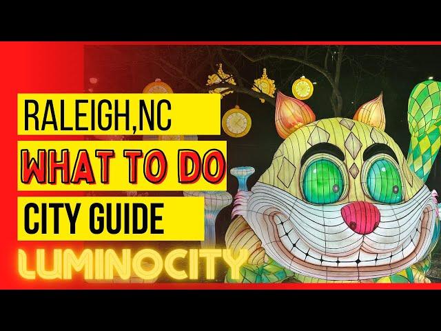 The best things to do in Raleigh, NC/LuminoCity Festival at Pullen Park