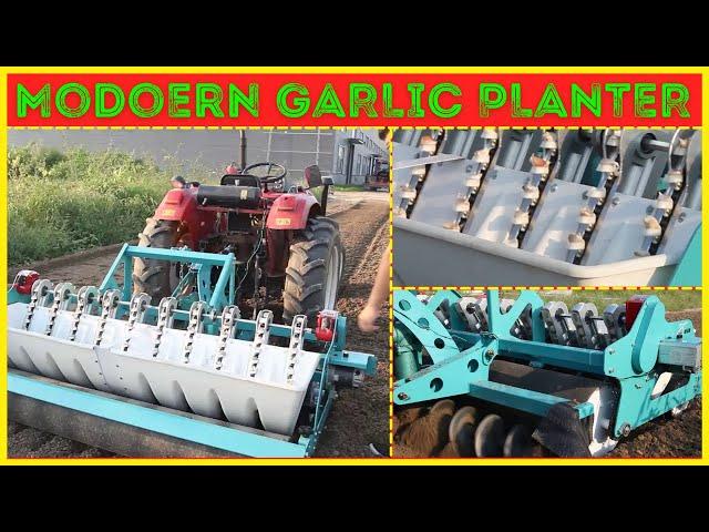 Garlic Seeder machine three point mounted DEB Machinery #Shots #Diy #Viral #Tricks