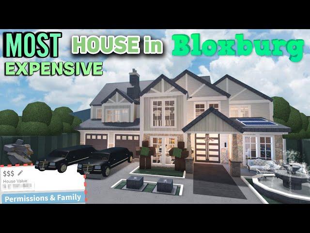 HOW EXPENSIVE CAN I MAKE A BLOXBURG HOUSE? *MILLIONS*