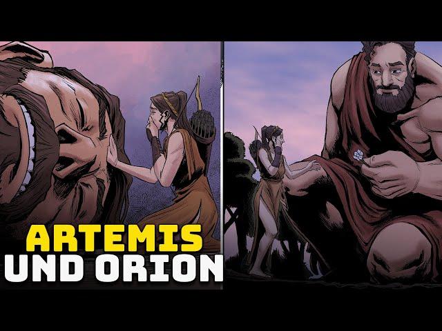 Die Romanze zwischen Artemis und Orion - Griechische Mythologie