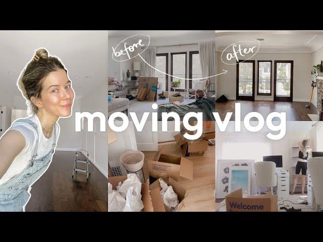 a (relatable) moving vlog  packing, cleaning & saying goodbye