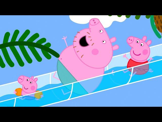 The LONGEST Water Slide EVER  | Peppa Pig Official Full Episodes