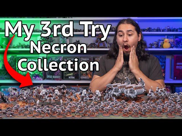 My 3rd Try at a Necron Army | Huge 40k Collection