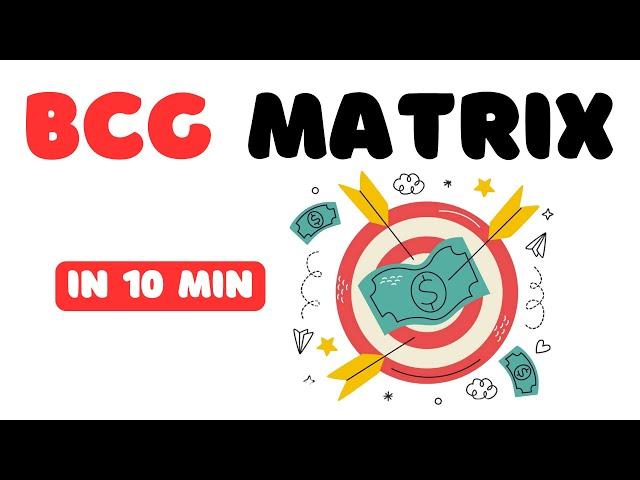 BCG Matrix Explained in 10 min