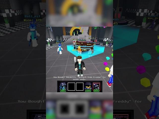 How to get GOLIATH ENDO FREDDY in FNTD Goliath Freddy  #roblox #fntd #fivenightstd