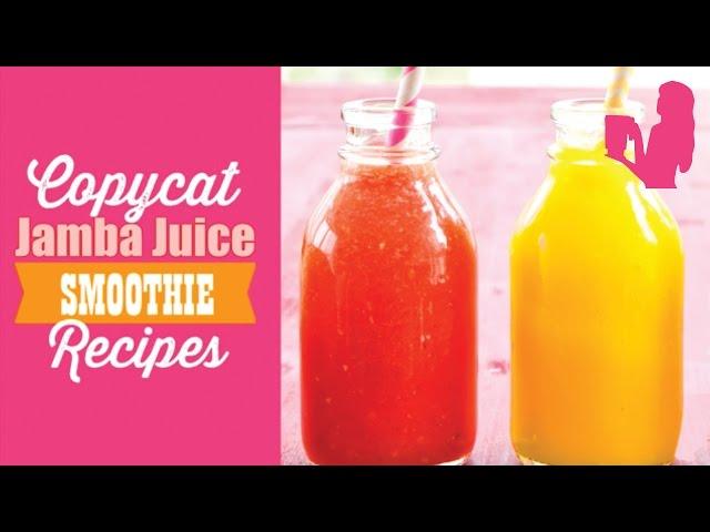 DIY Jamba Juice Smoothie Recipes Made Healthier | Blendtec Pro 800
