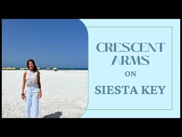 SIESTA KEY MONEY MAKER  | Rarely available Crescent Arms villa listed by Shayla