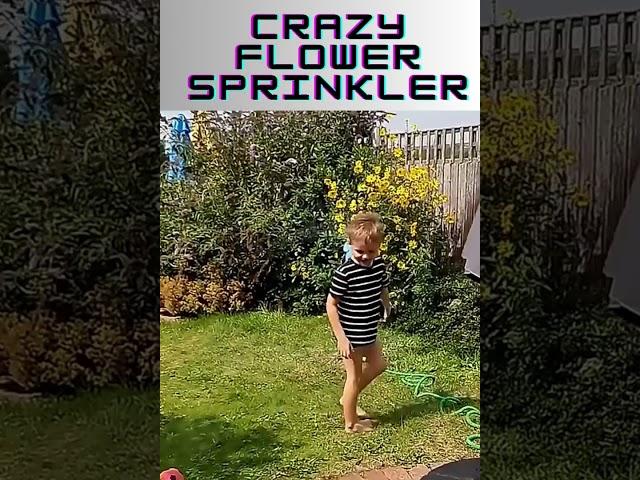 "Turn Your Garden into a Wonderland with the Crazy Flower Sprinkler ️"