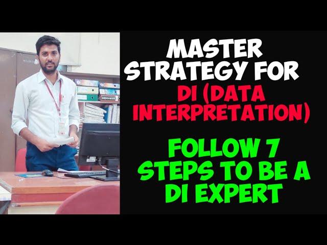 7 things that will make you perfect in Data Interpretation | DI from Scratch | Ravi Sharma(Bank PO)