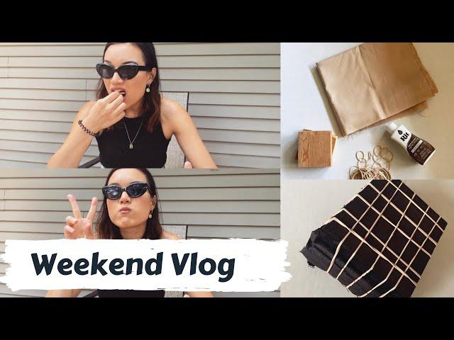 SHIBORI DYEING | BOBA | BOAT RIDE + MORE | WEEKEND VLOG #1 | SIMPLYSHELLABY