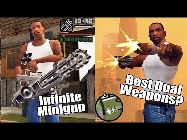 GTA San Andreas Best Weapons