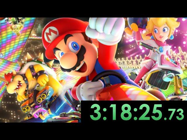 Let's Speedrun Mario Kart 8 Deluxe (All Tracks/200cc)